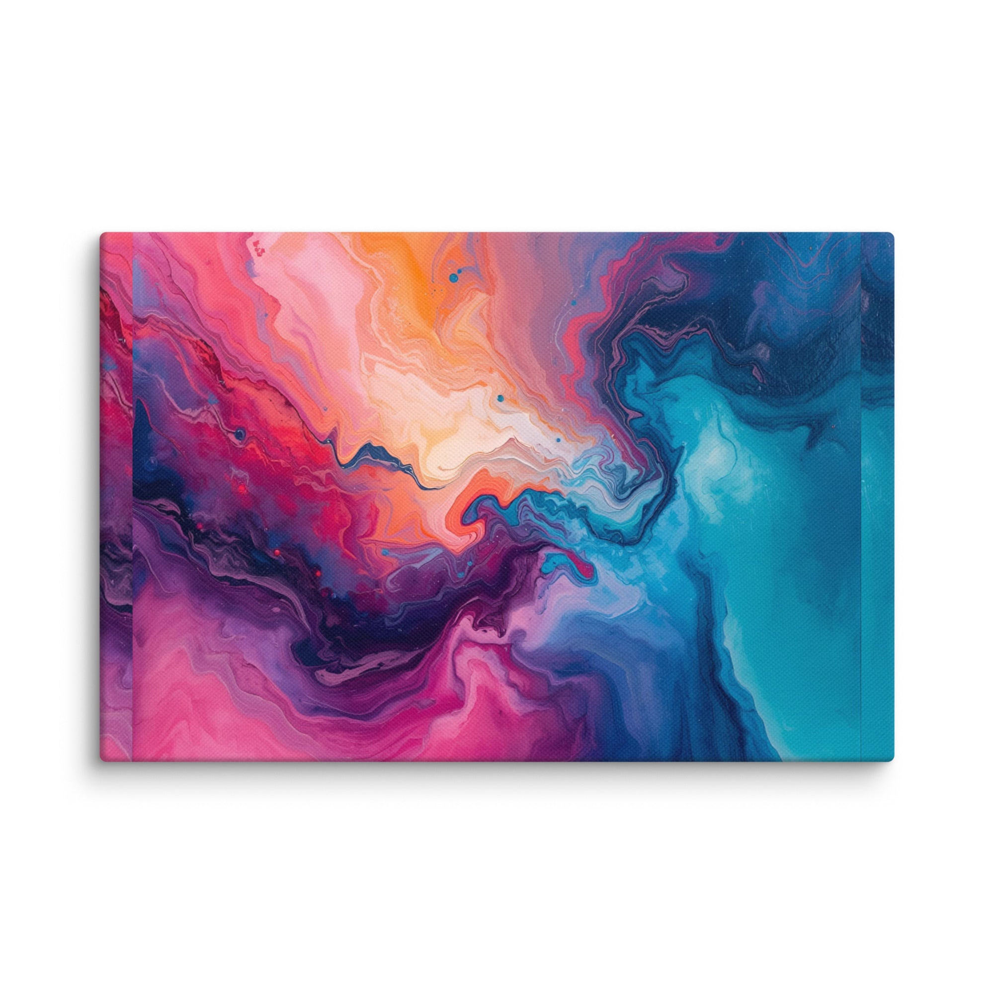 Vivid Abstract Canvas Print - Premium Fade Resistant 1.25 Inch Thick Art - Rosetta Creative Boutique